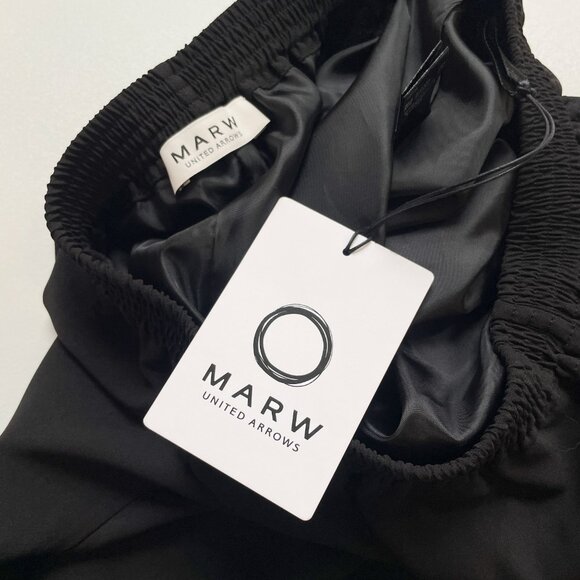 MARW United Arrows Pants Black Size JP 36 US Small NEW NWT - Picture 9 of 15